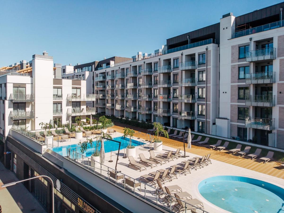 Chilliapartamenty - Nadmorskie Tarasy - Morski Z Dostepem Do Basenu Kołobrzeg Exterior foto